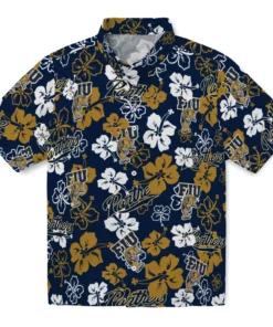 FIU Panthers Hibiscus Bloom Hawaiian Shirt