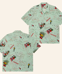 Eanbe Merch Mint Green Hawaiian Shirt Good Gifts For Boyfriend