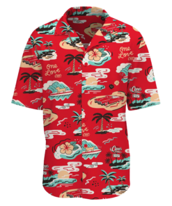Canes Merch Raising Cane's Hawaiian Shirt Aloha Button Down Shirt Best Father's Day Gifts -WearandDecor