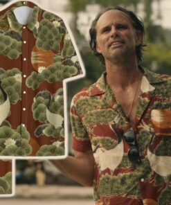 Rick Hatchett Rayon Hawaiian Shirt In The White Lotus Shirt Useful Gifts For Dad -WearandDecor