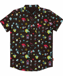 Undertale Hawaiian Shirt Unique Game Inspired Shirt Cool Birthday Gift Ideas For Dad Fans -WearandDecor
