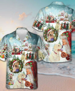 Labrador Dogs Christmas Hawaiian Shirt Labrador Lover Xmas Shirt Best Gifts For Husband 2026 -WearandDecor