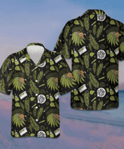Chiefin Native American Hawaiian Shirt Tropical Button Up Shirt Gifts For Cousin