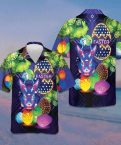 Happy Easter Bunny Hawaiian Shirt Funny Easter Shirt Gifts For Boyfriend