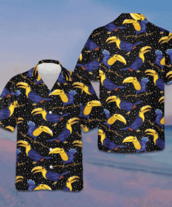 Toucan Summer Hawaiian Shirt Vacation Button Up Shirt Gifts For Brother In Law
