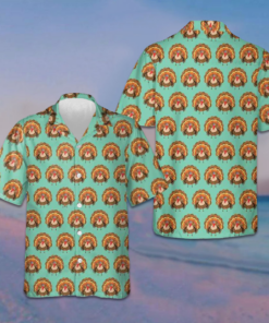Thanksgiving Turkey Bird Hawaiian Shirt Short Sleeve Button Up Men Gifts For Thanksgiving
