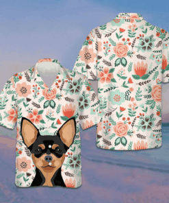 Happiness Is Chihuahua Kisses Hawaiian Shirt Best Men's Summer Shirts Dog Owners Gifts