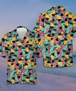 Angry Shark Seamless Pattern Hawaiian Shirt Best Summer Shirts Gifts For Boyfriend