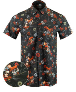 Cinco De Retro Button Down Shirt Tactical Aloha Print Shirt Birthday Presents For Dad