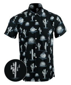 Homeland Black White Button Down Shirt Tactical Shirt Hawaii Style Gift Ideas For Him