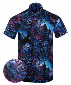 Crystal Lake Button Down Shirt Outdoor Hawaiian Tactical Shirt Presents For Dad