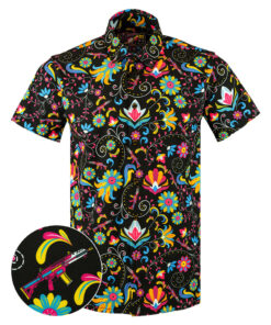 Flores De Mayo Button Down Shirt Tactical Shirt Hawaii Style Best Christmas Gifts For Dad