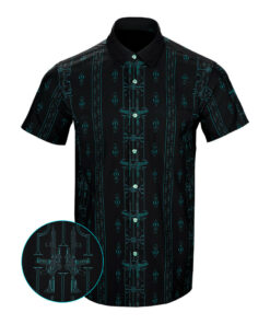 Boogeyman Button Down Shirt Pearl Snaps Apparel Concealed Carry Hawaiian Shirt Dad Gifts