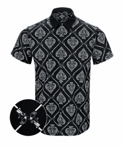 Ace Button Down Shirt Pearl Snaps Apparel Tactical Shirt Hawaii Style Dad Christmas Gifts