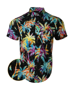 Ak'S And Vacays Black Button Down Shirt Tactical Aloha Shirt Dad Christmas Gifts