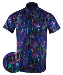 Retropunk Button Down Shirt Hawaiian Tactical Button Down Gifts For Son In Law