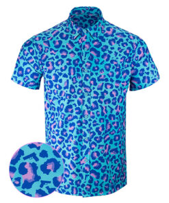 Leopard Miami Button Down Shirt Tactical Hawaiian Shirt Birthday Ideas For Boyfriend