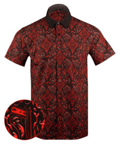 Lucky Diamonds Button Down Shirt Concealed Carry Hawaiian Shirt Gifts For Father