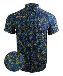 Prey Anniversary Navy Button Down Shirt Tactical Shirt Hawaii Style Great Gifts For Him