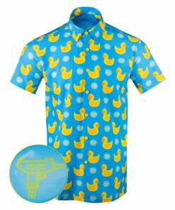 Killer Duck Button Down Shirt Tactical Hawaiian Shirt Gift Ideas For Boyfriend
