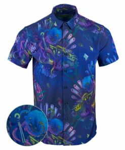 Nautical V2 Button Down Shirt Tactical Shirt Hawaii Style Birthday Present For Son