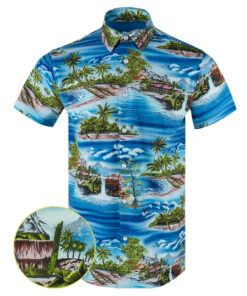 American Gangster Button Down Shirt Concealed Carry Hawaiian Shirt Gift Ideas For Husband