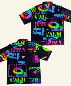 Madeon Merch PNM Button Up Shirt Xmas Gifts For Him