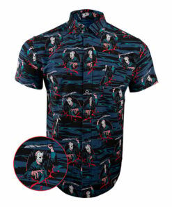 The 13th Black Button Down Shirt Concealed Carry Hawaiian Shirt Best Gifts For Dad -WearandDecor