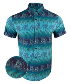 The Nightmare Blue Button Down Shirt Tactical Hawaiian Shirt Christmas Gifts For Son -WearandDecor