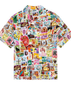 Tyler The Creator Merch Stamps Rayon Hawaiian Shirt Golf Wang Merch Presents For Him