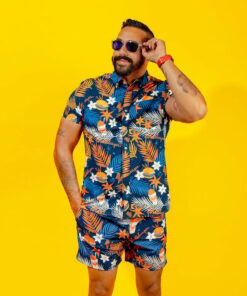 Whataburger Merch Chubbies Tropical Friday Hawaiian Shirt And Short Sets Gifts For Him
