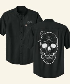 Spite Merch Skull Black Dedication Spite Hawaiian Shirt Unique Gifts For Husband