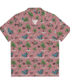 Bad Magic Merch Edmund's Escape Pink Hawaiian Shirt Gifts For Dudes