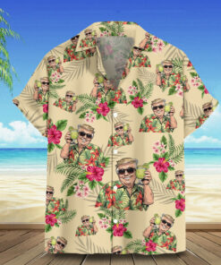 2026 Hawaiian Shirt I Stand With Button Up Shirt Summer Gift For Dad