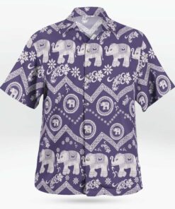 Elephant Hawaiian Shirt Unisex Streetwear Unique Birthday Gifts For Men Women