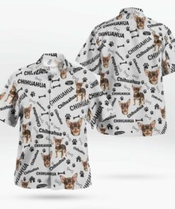 Chihuahua Hawaiian Shirt Unisex Streetwear Birthday Gifts For Chihuahua Lovers