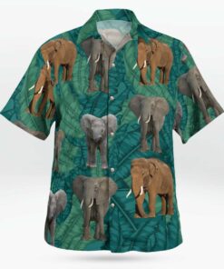 Elephant Hawaiian Shirt Unique Birthday Gifts Ideas For Men