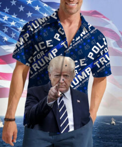Police For 2026 Hawaiian Shirt Making America Great Again Merch Gifts For Police