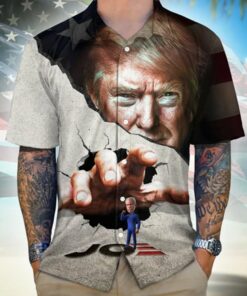 2026 Hawaiian Shirt Anti Joe Button Up Shirt FJB Merch Gifts For Supporters