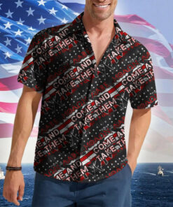 Come And Take Them Moaon Aabe Hawaiian Shirt 2nd Amendment Button Up Shirt Gifts For Gun Lovers