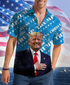 Christians For 2026 Hawaiian Shirt Pro Patriotic Button Up Gifts For Christians