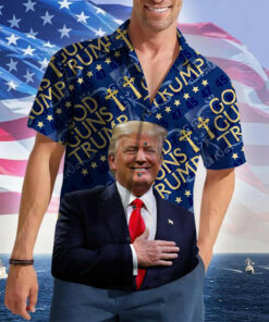 God Guns Hawaiian Shirt 2026 Merch Patriotic Button Up Shirt Gifts For Gun Lovers