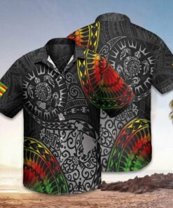 Kanaka Maoli Hawaiian Shirt Men's Summer Short Sleeve Shirts Husband Gifts