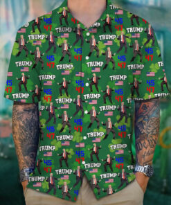 Dancing 45-47 Shamrock Hawaiian Shirt Won St. Patrick's Day Shirt Irish Gifts