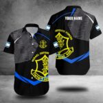 Custom I Stand With Israel Hawaiian Shirt Israeli Military Shirt IDF Clothing For Supporters