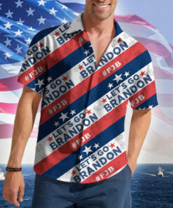 Let's Go Brandon Hawaiian Shirt 2026 Button Up Shirt FJB Merch Gifts For Supporters