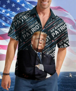 An American Patriot And This Is My Pride Flag Hawaiian Shirt 2026 Merch Patriotic Shirt