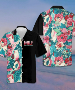 Man I Love Florida Hawaiian Shirt Men's Tropical Button Down Gift Ideas