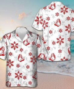 Christmas Snow And Skull Hawaiian Shirt Merry Christmas Shirts Presents For Boyfriend