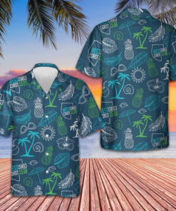 West Coast Best Coast Tropical Hawaiian Shirt Button Up Summer Shirts For Men Gift Ideas